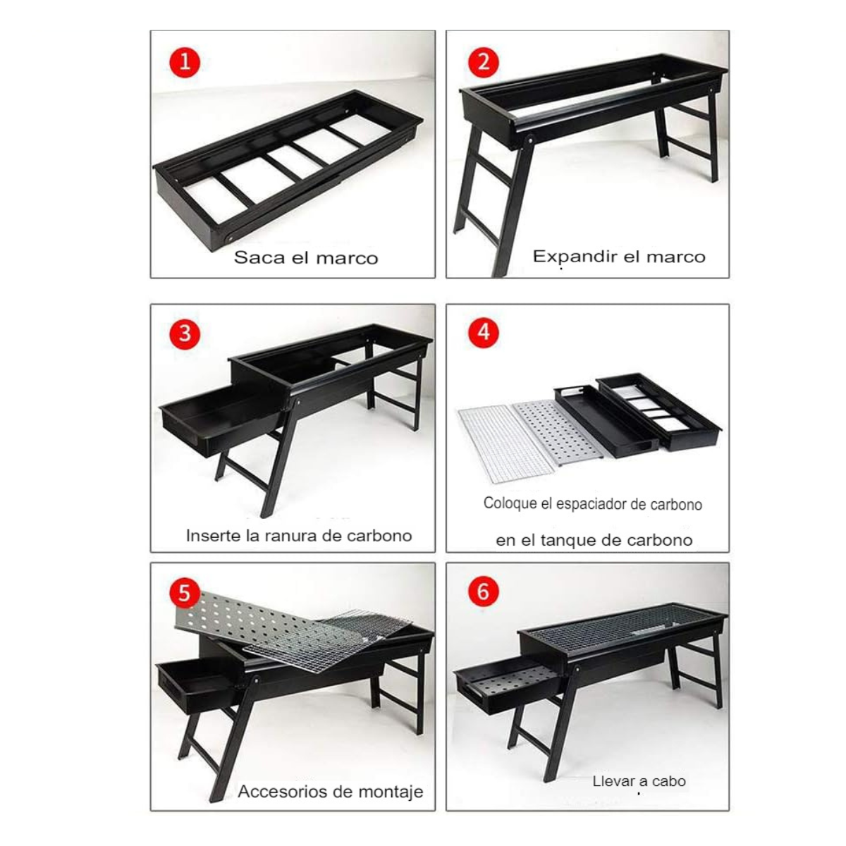 🔥 EasyGrill™ – Tu Parrilla Portátil de Acero Inoxidable