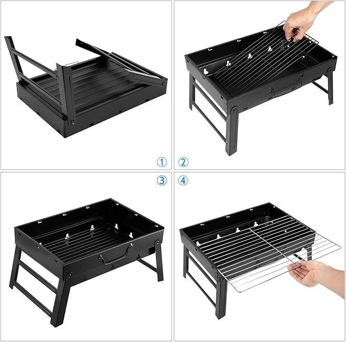 🔥 GrillGo™ – Tu Parrilla Plegable Portátil